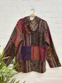 Patchwork Gheri Hoodie