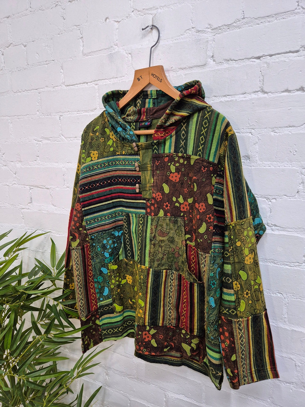 Patchwork Gheri Hoodie