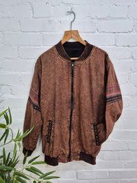 Stonewashed Fleece Lined Jacket