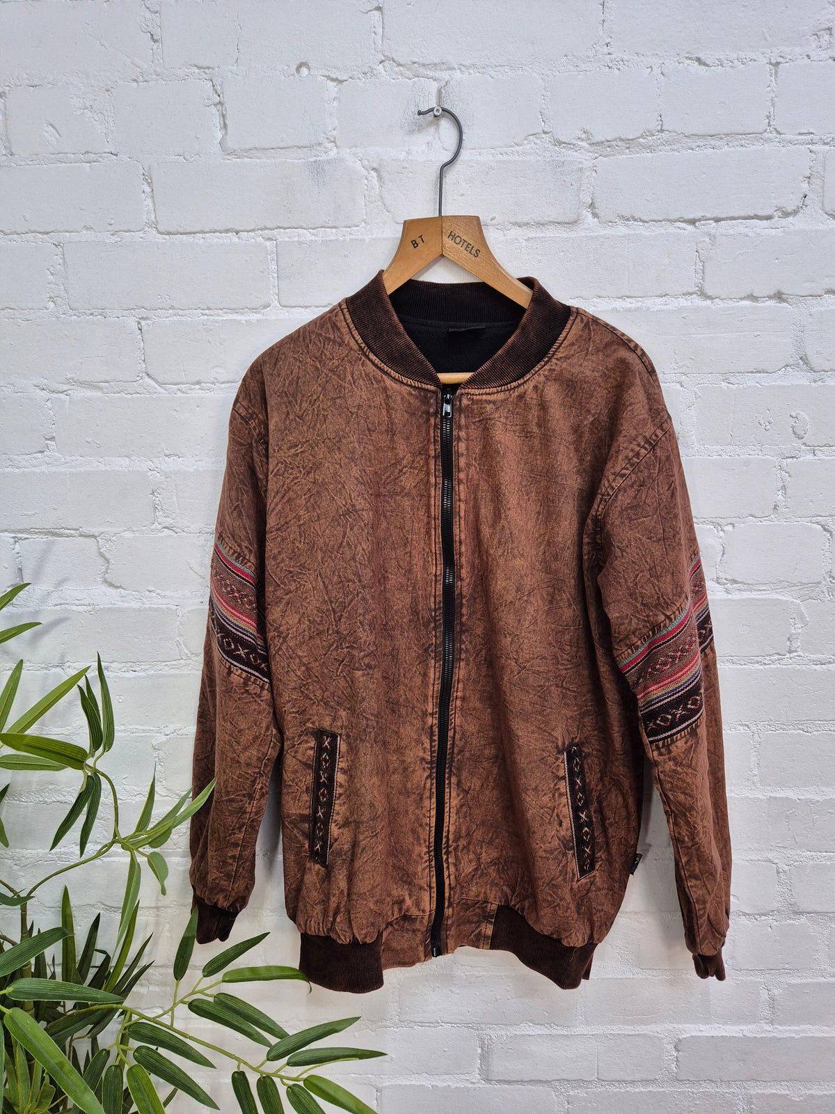 Stonewashed Fleece Lined Jacket