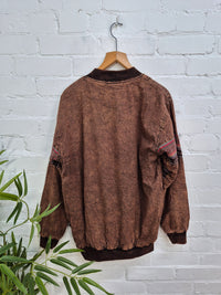 Stonewashed Fleece Lined Jacket