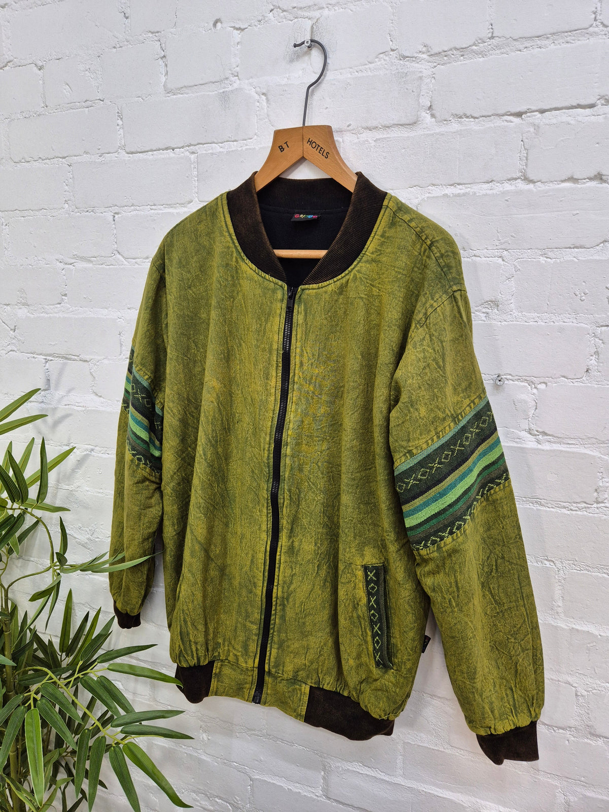 Stonewashed Fleece Lined Jacket