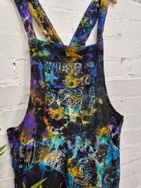 Celestial Tie Dye Dungarees