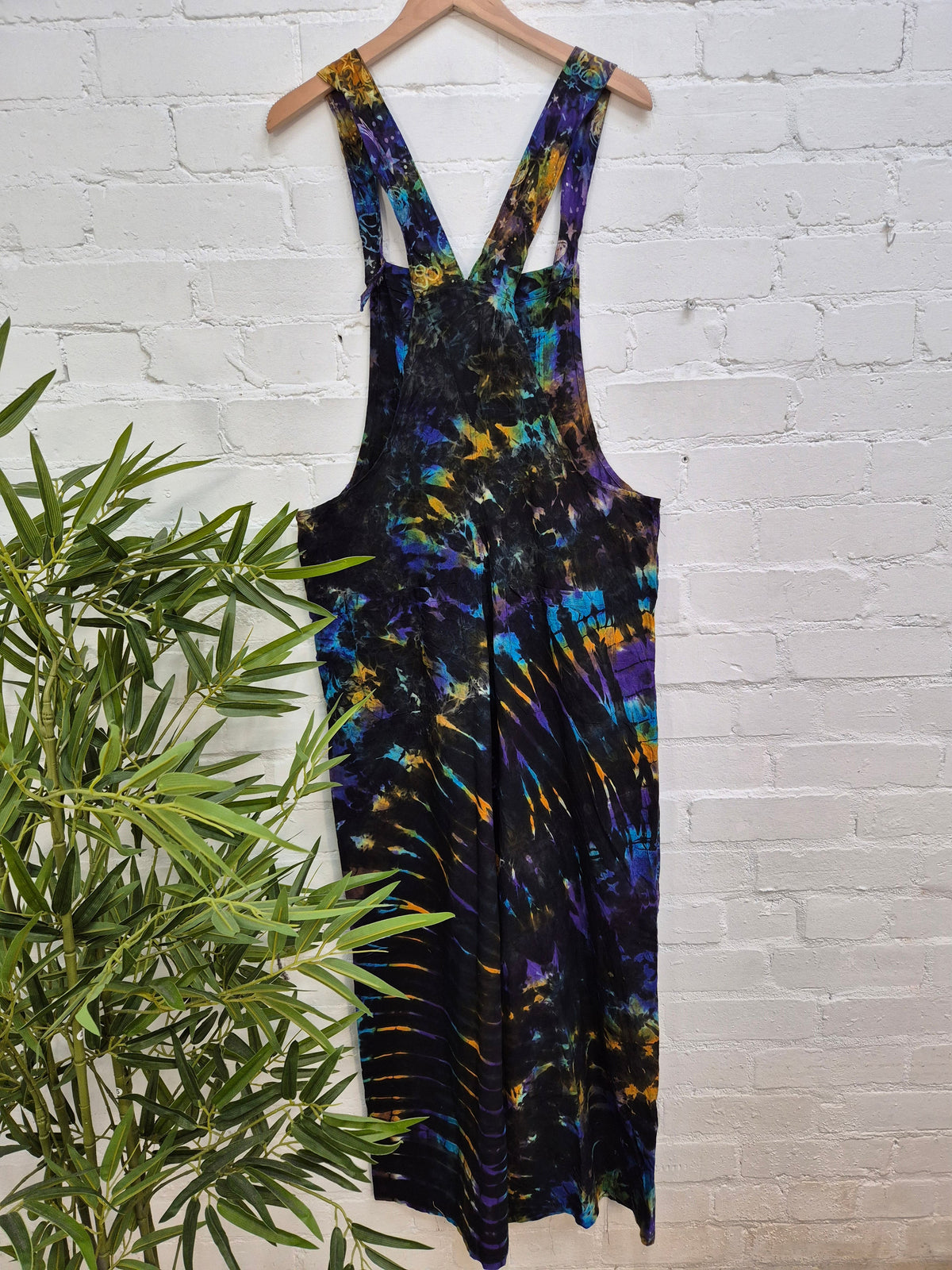 Celestial Tie Dye Dungarees