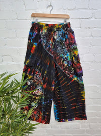 Celestial Tie Dye Wide Leg Trousers