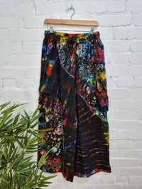 Celestial Tie Dye Wide Leg Trousers