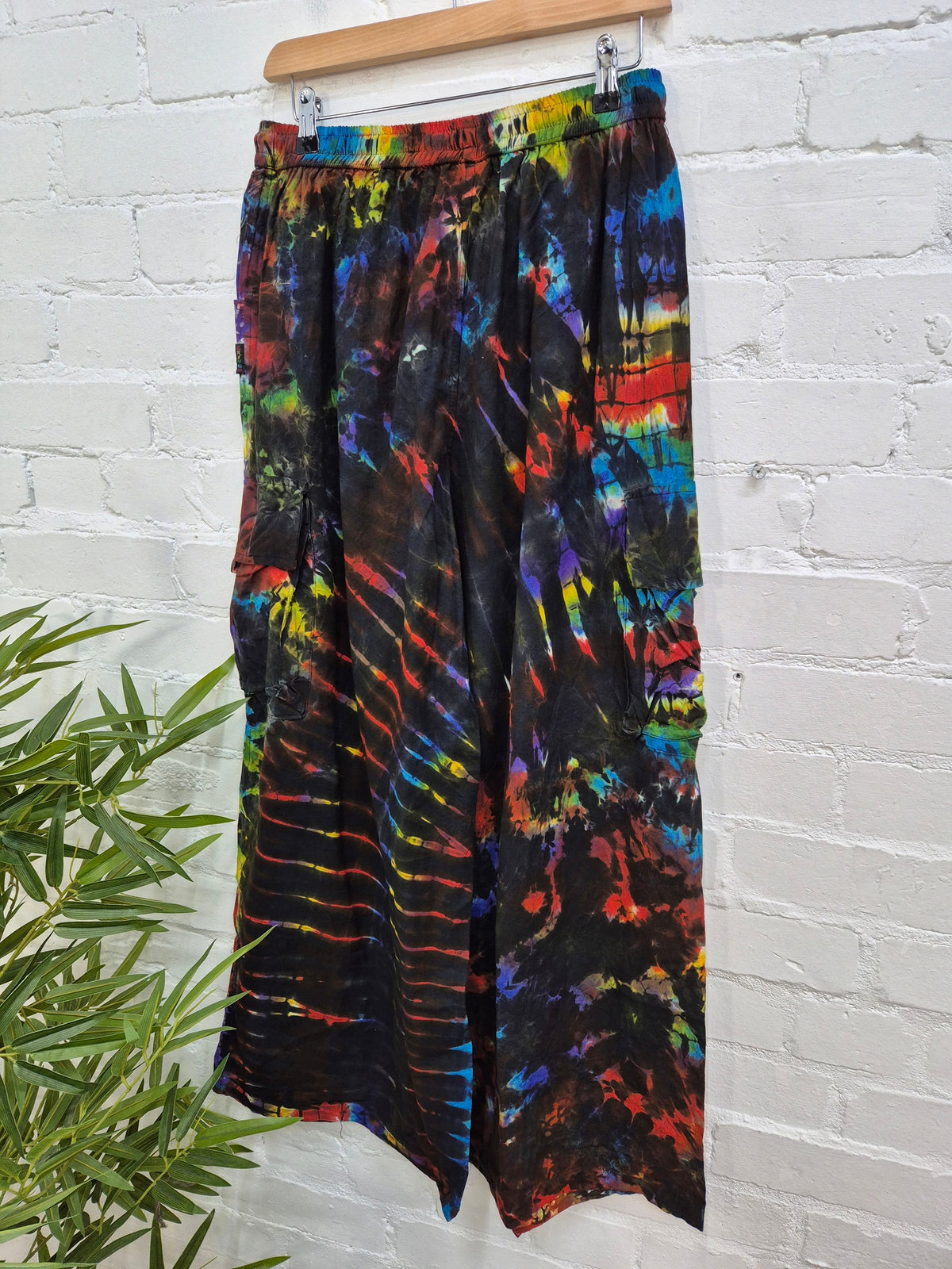 Celestial Tie Dye Wide Leg Trousers