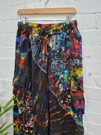Celestial Tie Dye Wide Leg Trousers