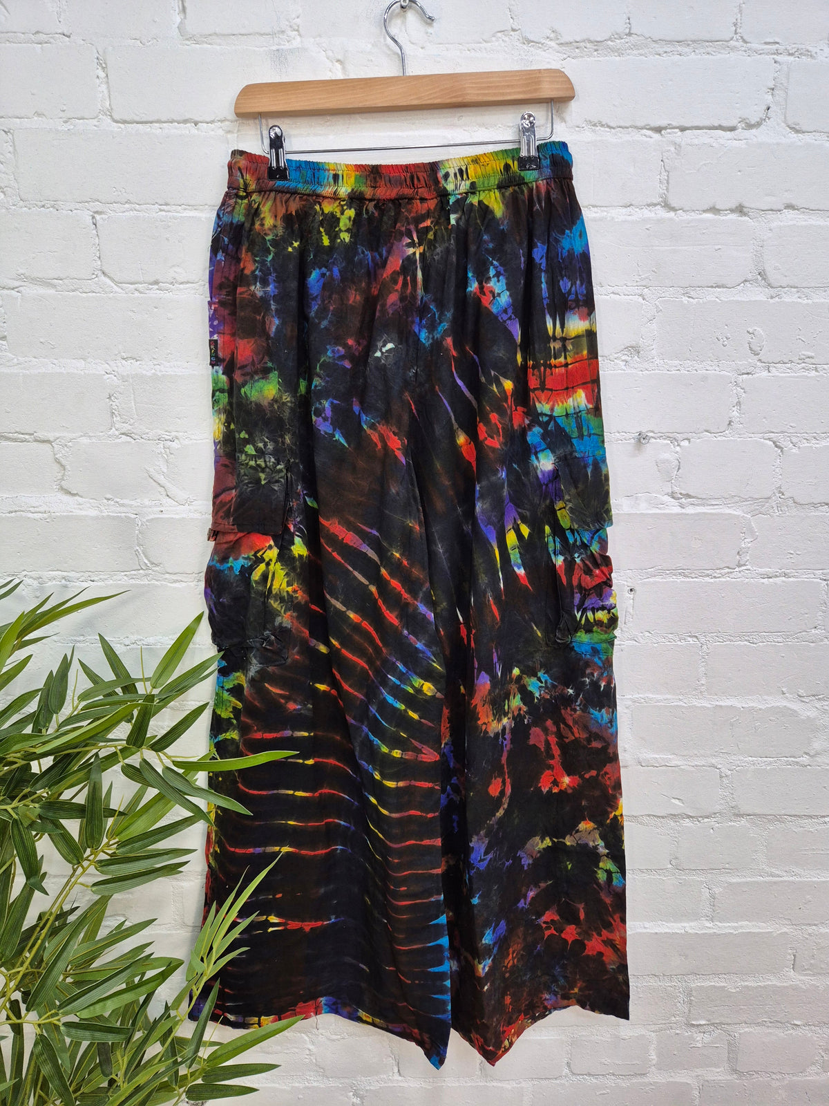 Celestial Tie Dye Wide Leg Trousers