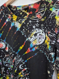 Celestial Tie Dye Long Sleeve T-Shirt
