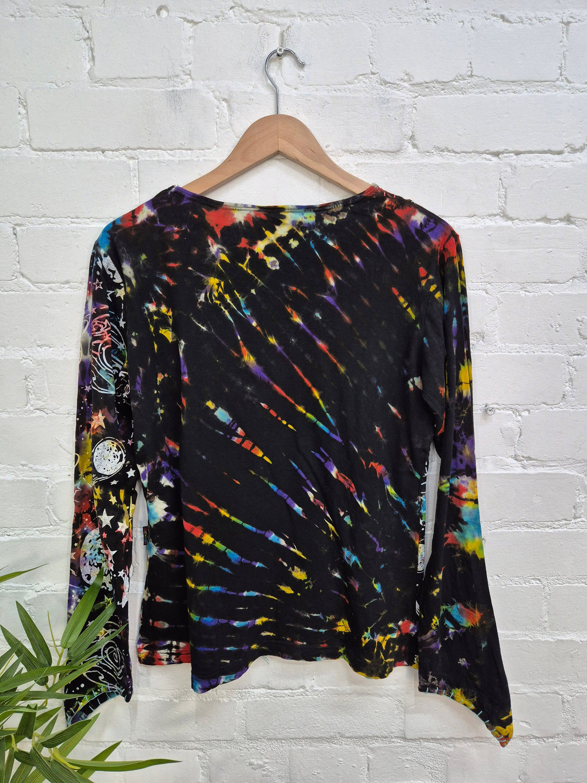 Celestial Tie Dye Long Sleeve T-Shirt