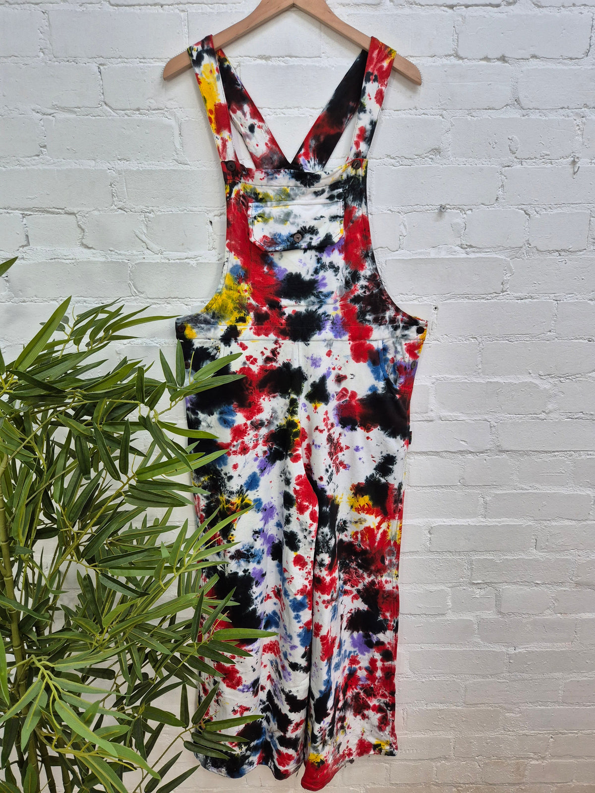 Tie Dye Dungarees
