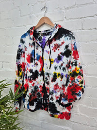 Tie Dye Zip Hoodie