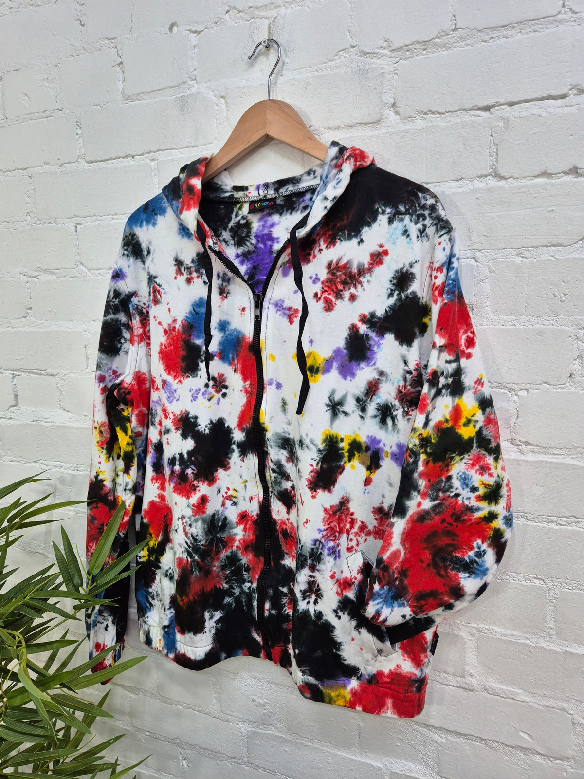 Tie Dye Zip Hoodie