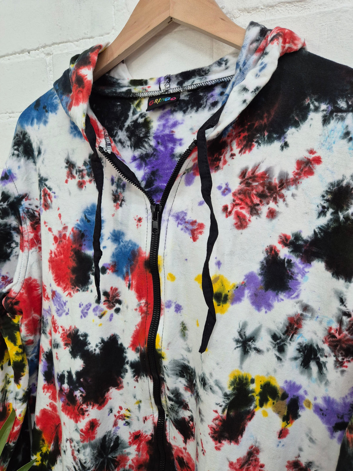 Tie Dye Zip Hoodie