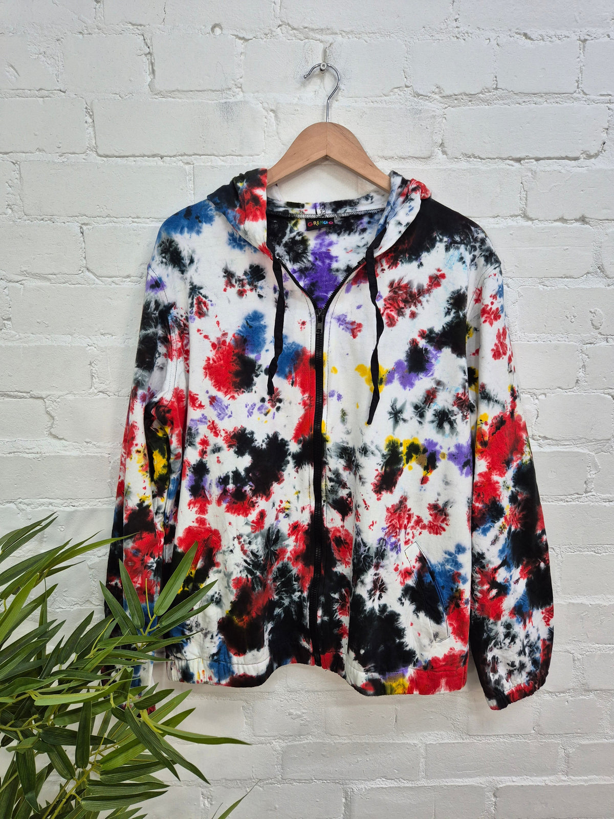 Tie Dye Zip Hoodie