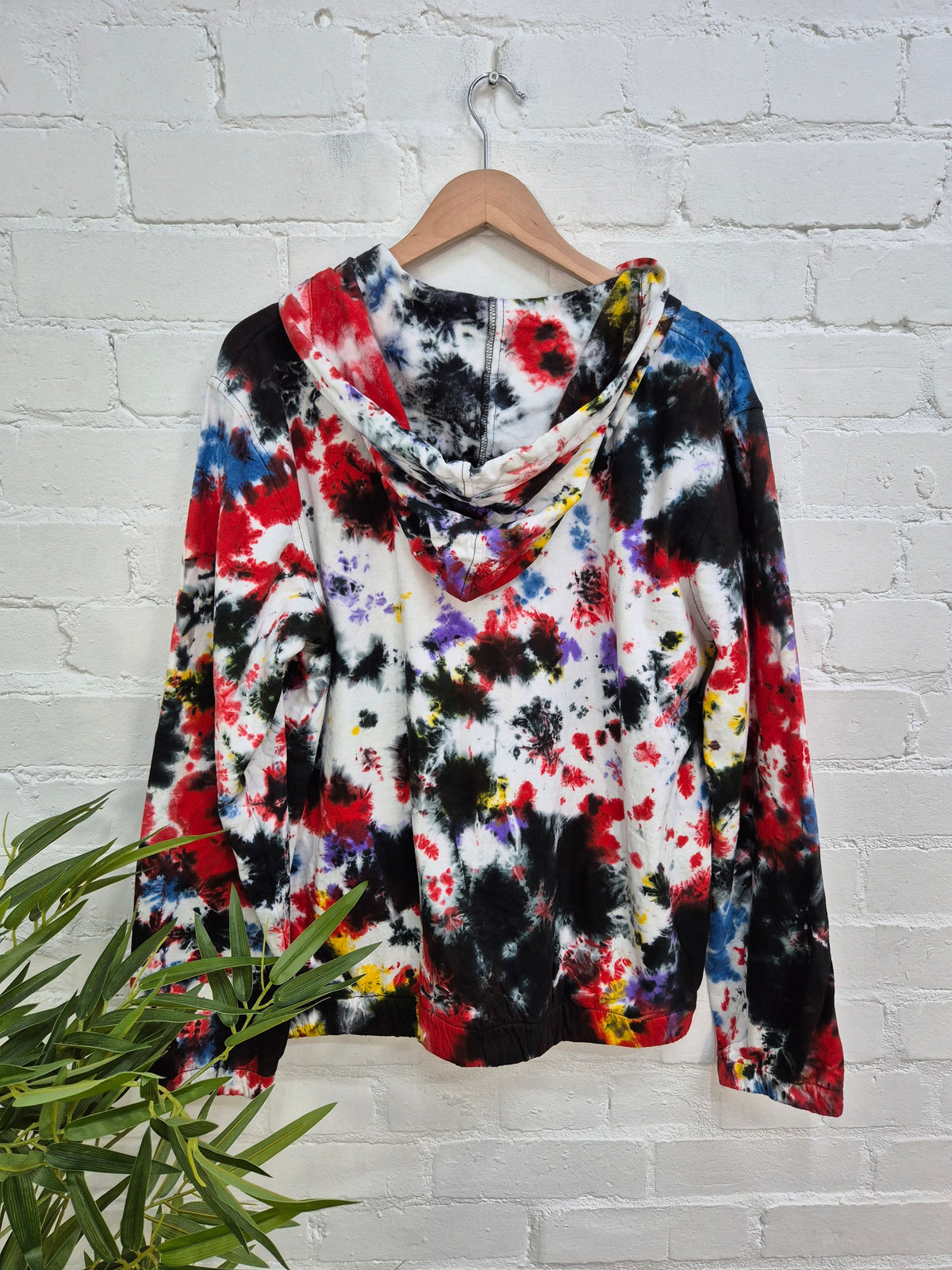 Tie Dye Zip Hoodie