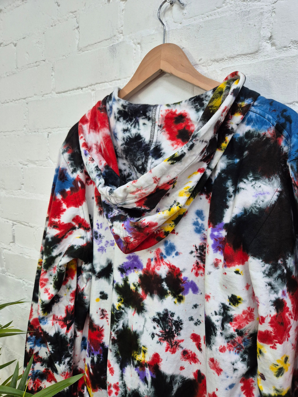 Tie Dye Zip Hoodie