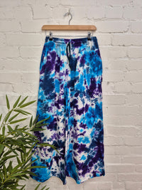 Tie Dye Wide Leg Trousers