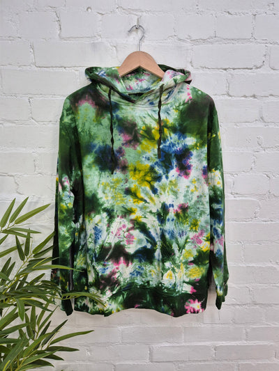 Tie Dye Hooded Jumper