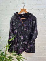 Tie Dye Fleece Lined Hood Top