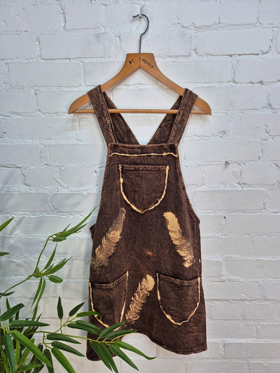 Short Dungaree Dress