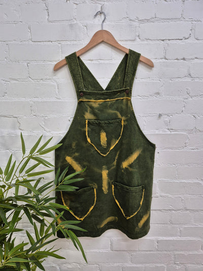 Short Dungaree Dress