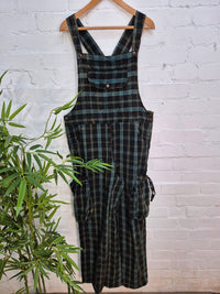 Checkered Dungarees
