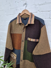 Mixed Patch Shirt