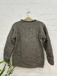 Knitted Flower Jumper