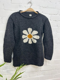 Knitted Daisy Jumper