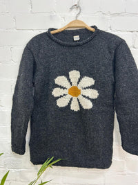 Knitted Daisy Jumper