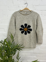 Knitted Daisy Jumper