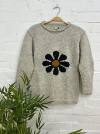 Knitted Daisy Jumper