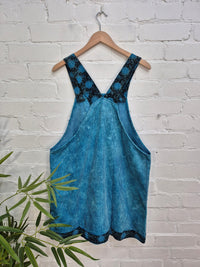 Corduroy Short Dungaree Dress