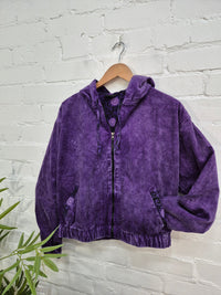Corduroy Short Zip Jacket