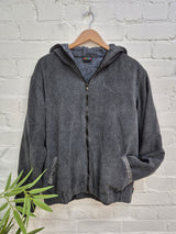 Corduroy Zip Hood Jacket