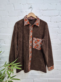 Corduroy Full Button Shirt