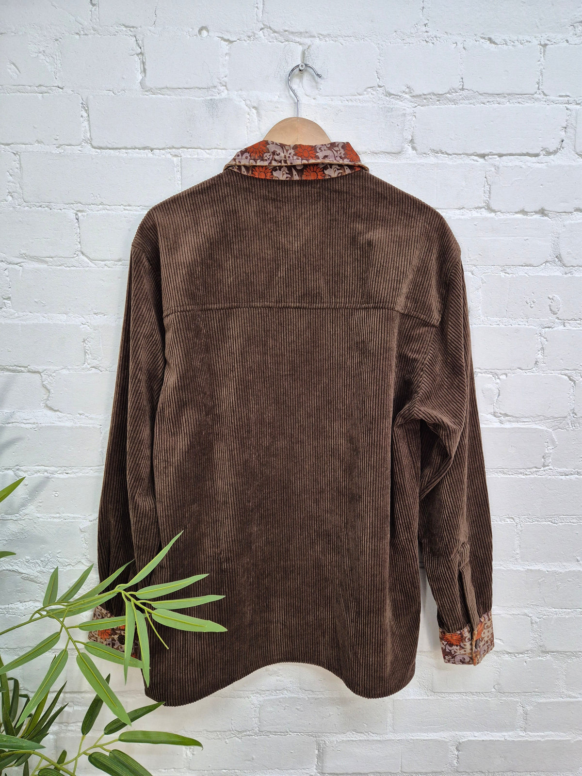 Corduroy Full Button Shirt