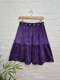 Corduroy Elasticated Midi Skirt