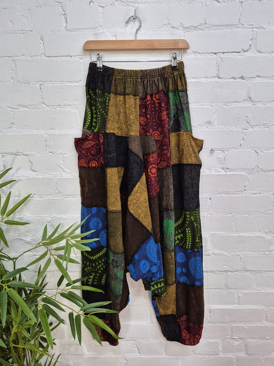 Patchwork Afghani Trousers