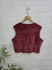 Velvet Embroidered Waistcoat
