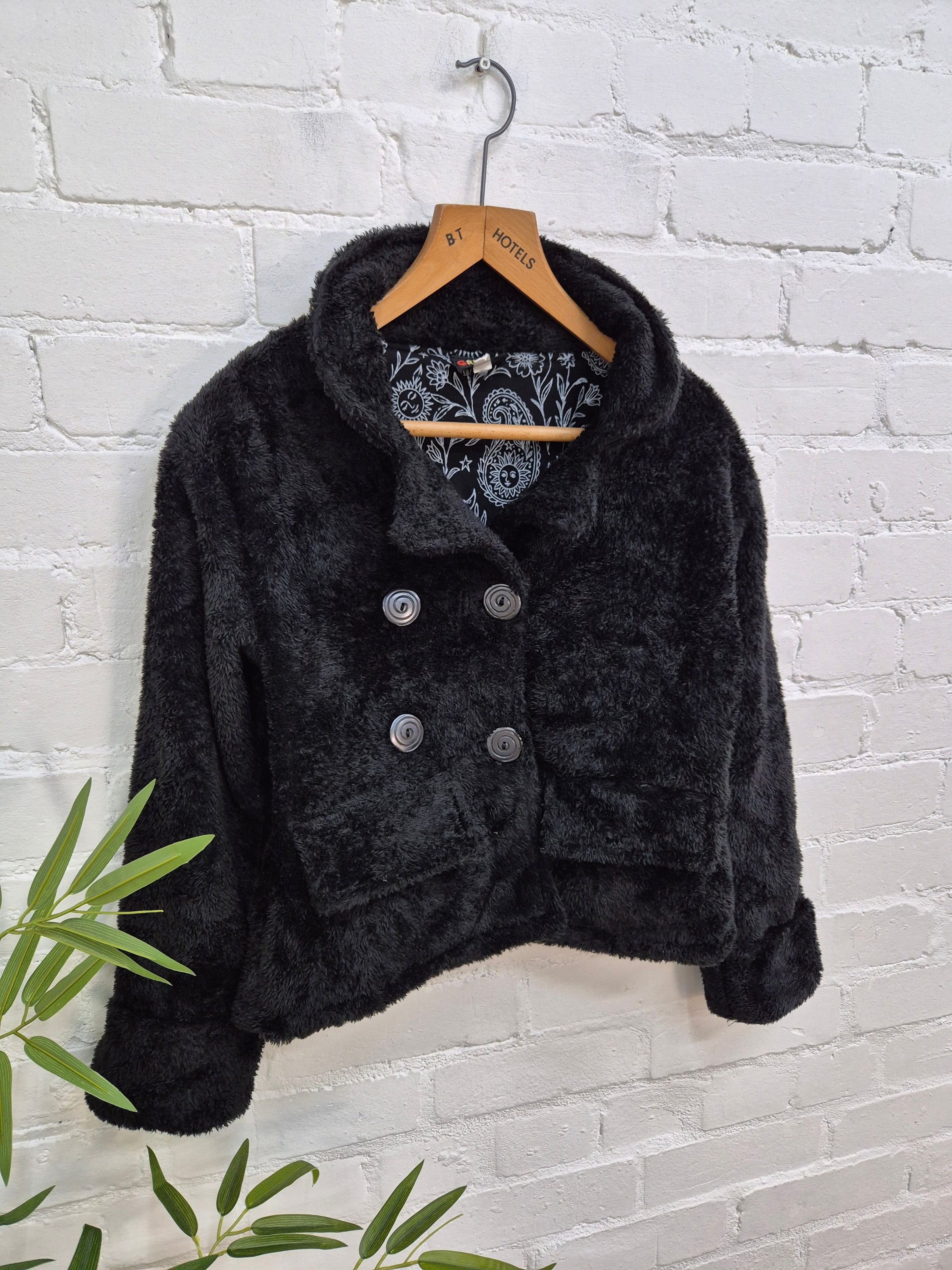 Teddy Bear Short Button Jacket