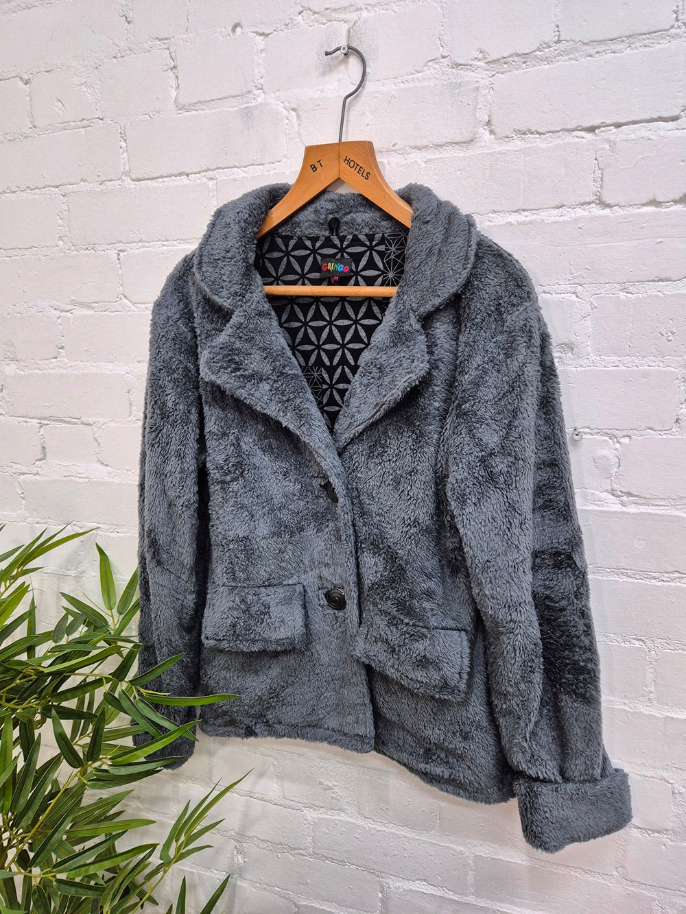 Teddy Bear Short Button Jacket