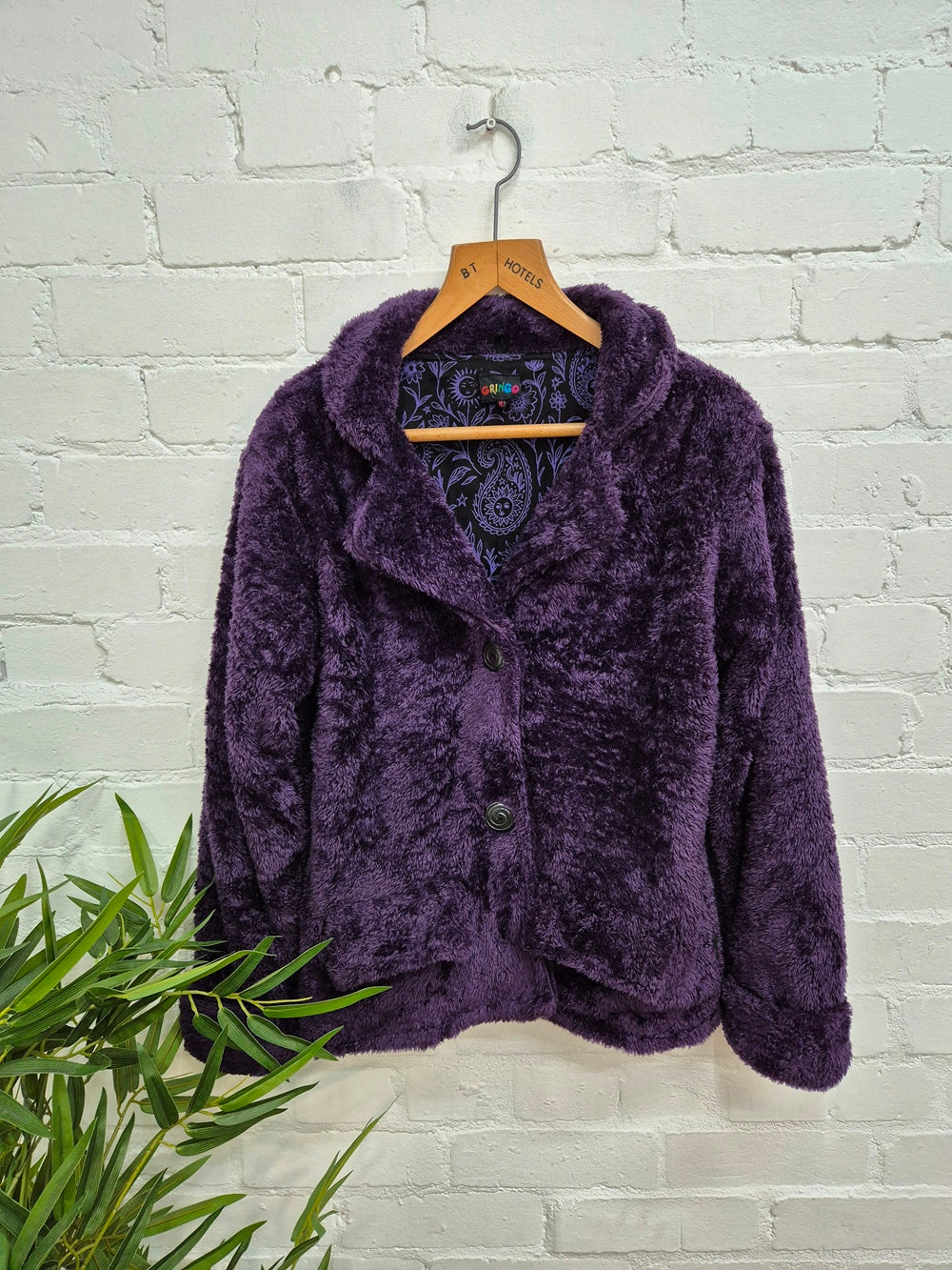 Teddy Bear Short Button Jacket
