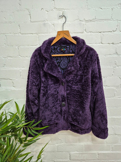 Teddy Bear Short Button Jacket