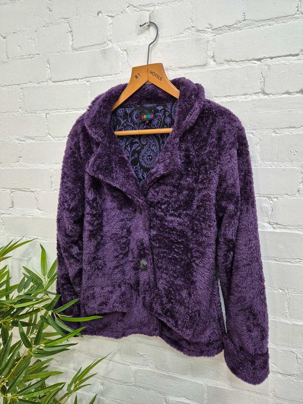 Teddy Bear Short Button Jacket