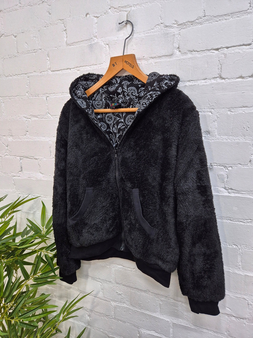 Teddy Bear Short Zip Hooded Jacket