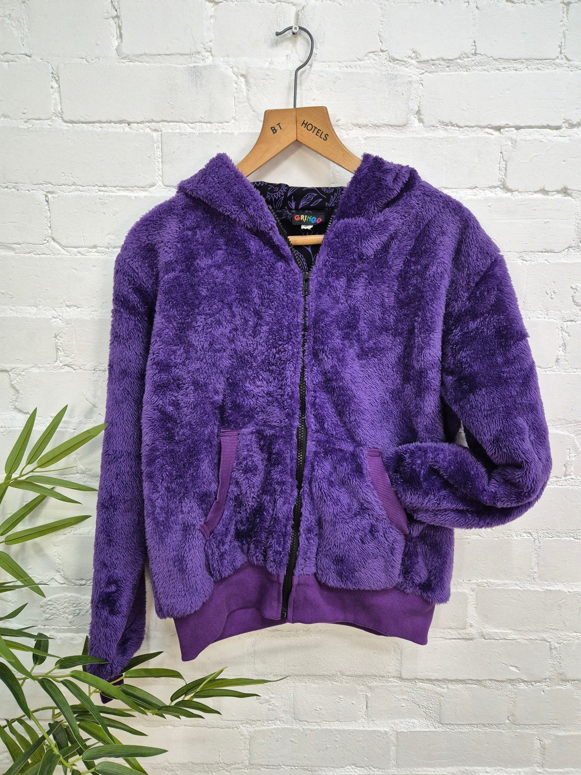 Teddy Bear Short Zip Hooded Jacket