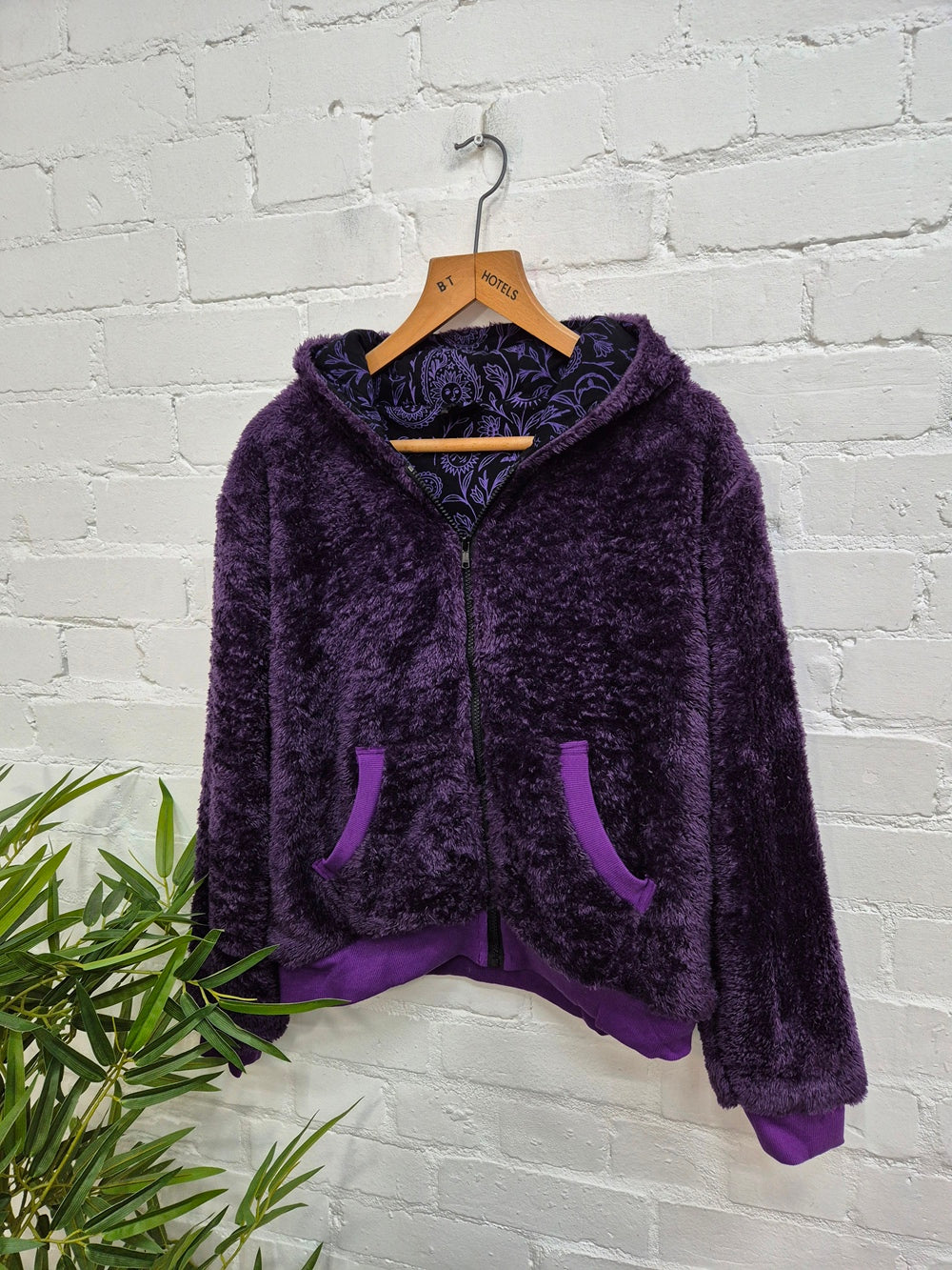 Teddy Bear Short Zip Hooded Jacket
